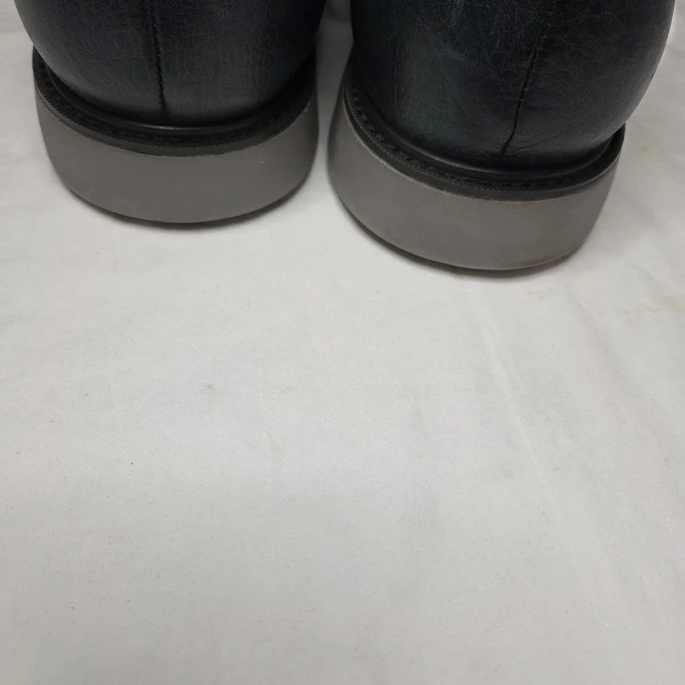 Cole Haan Chukka Boots Mens Leather Blue Lace Up‎ Ankle Boots Size 12